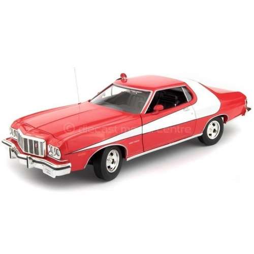 Starsky & Hutch Ford Gran Torino  D/Cast Model 1/18 T/Make GREENLIGHT  New  D/Box  Gteed- In Stock